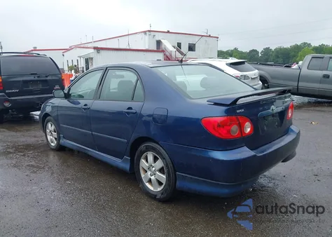 2005 Toyota Corolla S из США, поврежденный, VIN 2T1BR32E25C419148